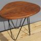 Tripod coffee table base pin
