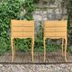 Paire de chevets vintage de style Louis XV
