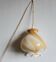 Murano style honey globe portable lamp 1970