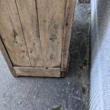 Natural wood cabinet