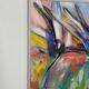Swedish Oil on Canvas – “komposition” by Peter Trosell – 2006