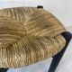 2 "Meribel" stools in black by Charlotte Perriand, 1960