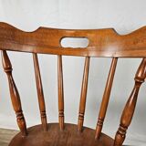 Set of 4 country style chairs, 80s