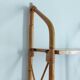 Vintage rattan shelf