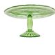 Cake bowl on stand from Ząbkowice Glassworks, 1970s