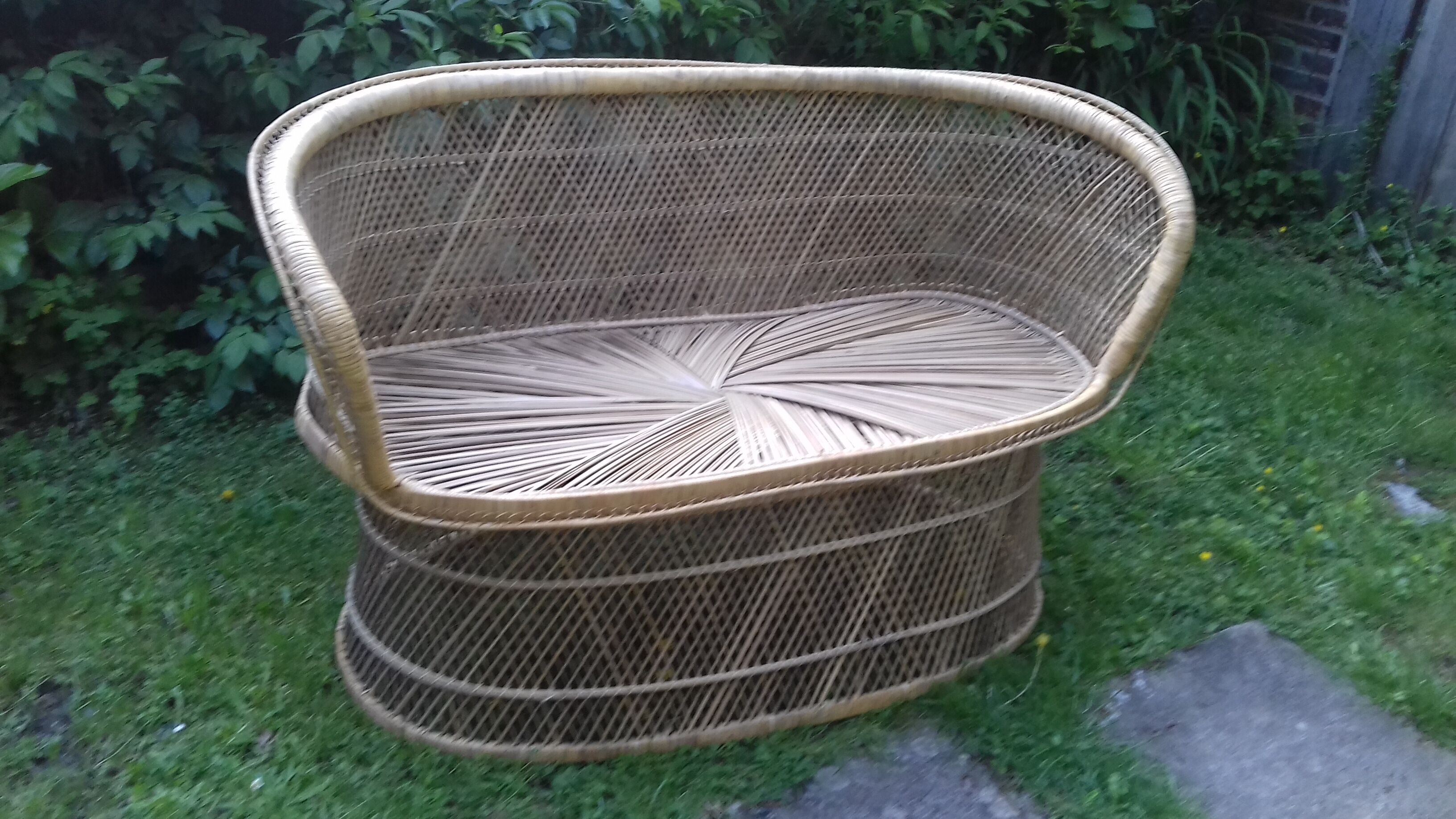 Emmanuel sofa Wicker/rattan.