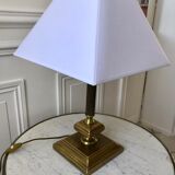 Art Deco brass lamp 30s