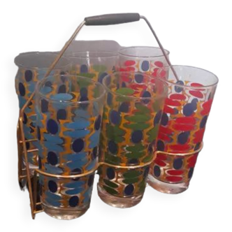 Vintage lemonade glasses