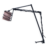 Ceramic metal design articulated lamp