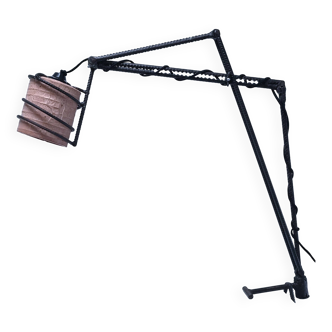 Ceramic metal design articulated lamp