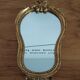 Old golden mirror beautiful patina