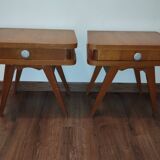 Vintage bedside duo