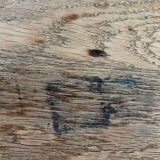 American desk in raw wood