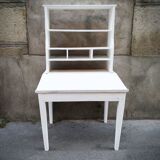 Patinated desk in fir
