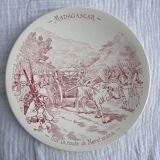Set of 8 Sarreguemines “Madagascar” plates