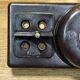 Bakelite switch, 50s, with fuse doors