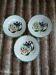 3 assiettes creuses anciennes St Amand et Hamage