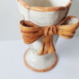 Vintage vase in Italian earthenware
