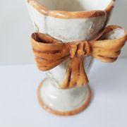 Vase vintage en faïence italienne