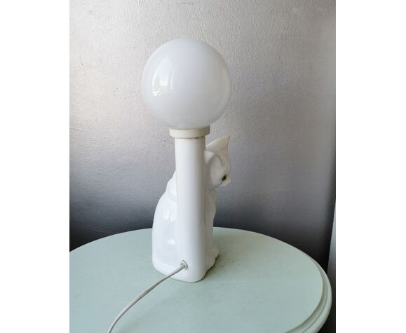 Lampe Chat En Ceramique Vintage Des Annees 80 Selency Lampe Chat En Ceramique Vintage Des Annees 80 Selency