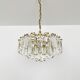 1 de 2 Lustre en verre cristal par J.T. Kalmar