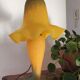 Yellow glass paste mushroom lamp, Art Nouveau style, V. Gifts