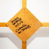 Nicolas Lacroix, Opera la scala di Jakob, 2007, Olio su tela