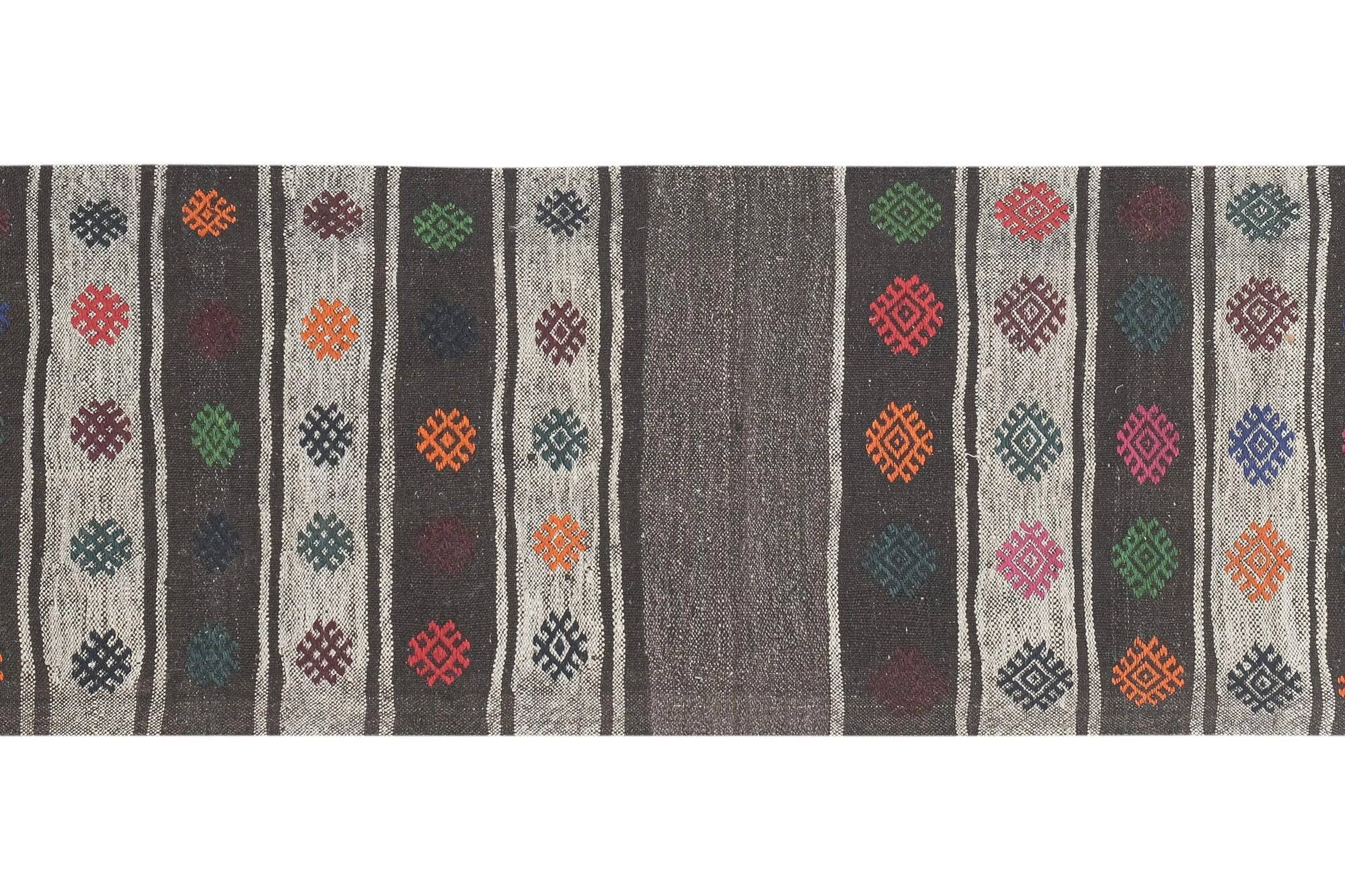 Vintage Turkish hallway rug 64x198 cm