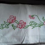 Old embroidered sheet