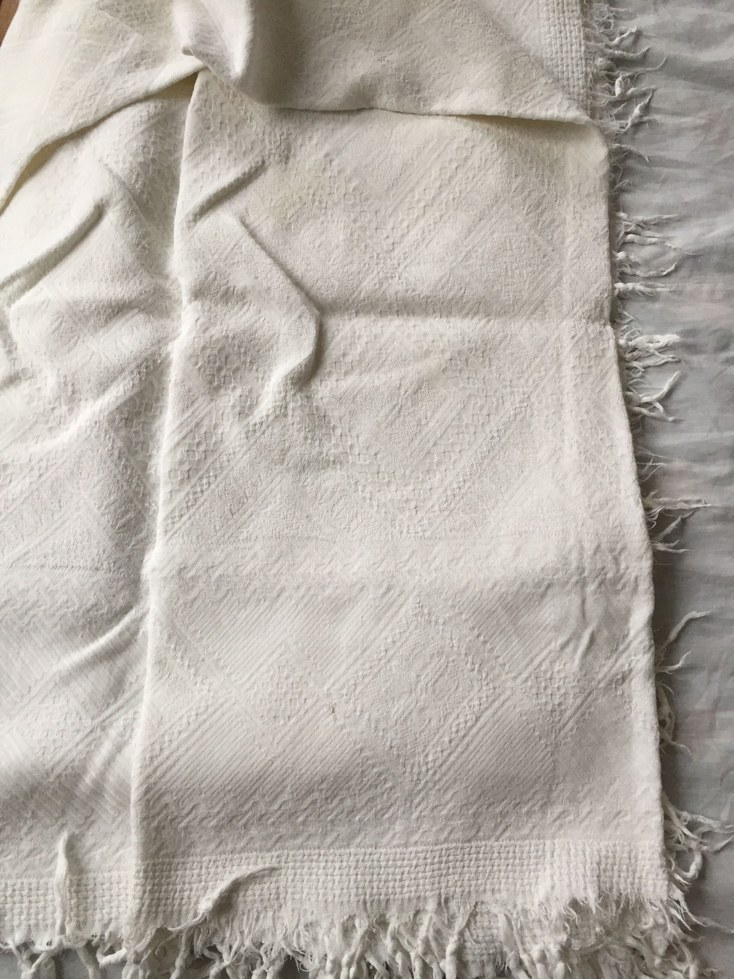 Boutis ou couvre lit ancien rétro