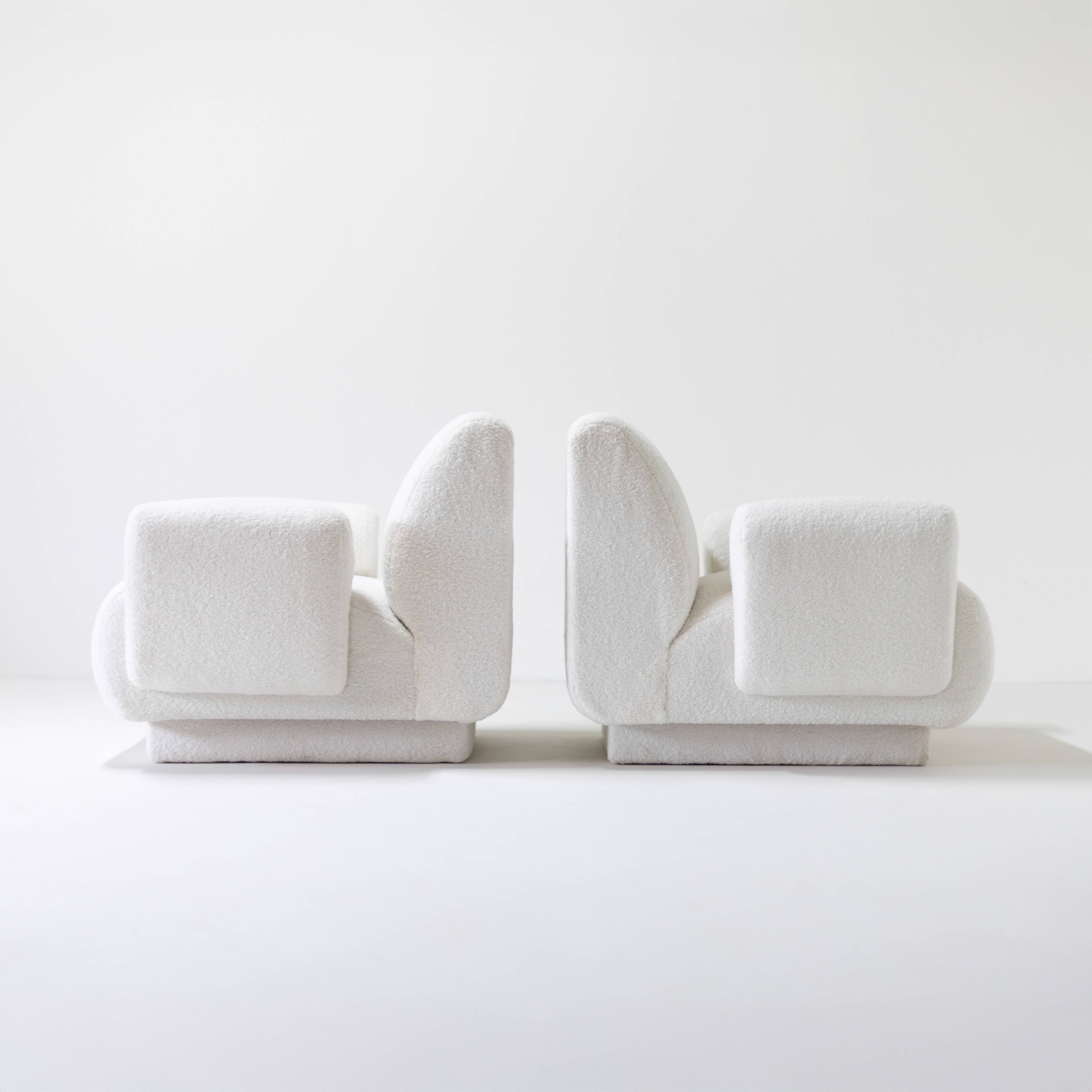 Pair of armchairs attributed to Eberhardt Geißler, Veb Möbel Industrie, 70s