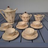 Tea service Digoin Sarreguemines model RAPHAEL