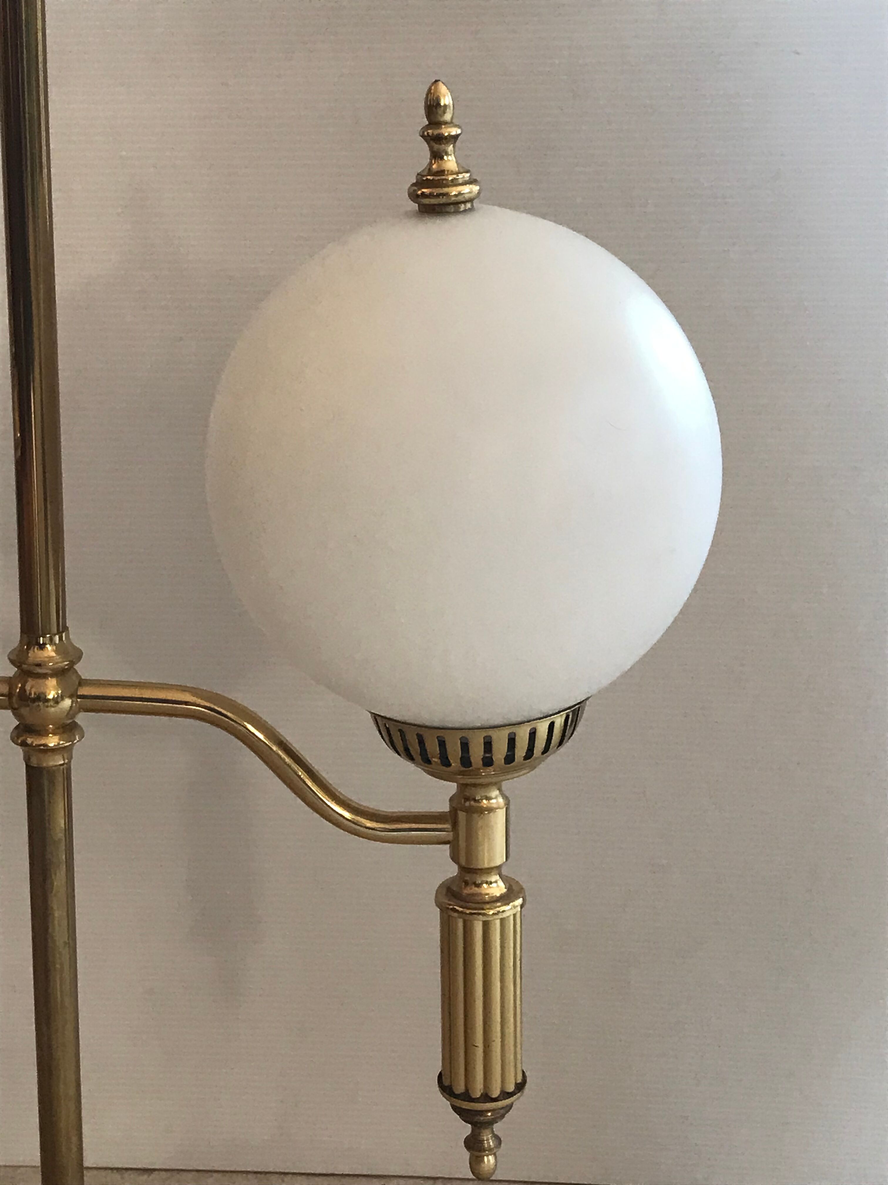 Brass lamp by Sölken Leuchten