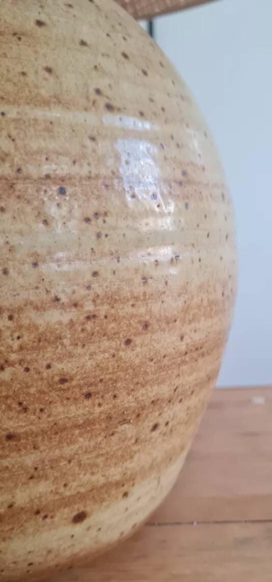 Sandstone lamp circa 1950