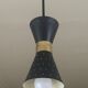 Chandelier in the style of the Italian creations of the 50s