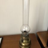 Brass kerosene lamp