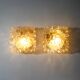 Pair of ceiling lamps by Helena Tynell for Limburg, 1970s