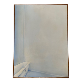 Tableau huile sur toile surréaliste Charly Combes