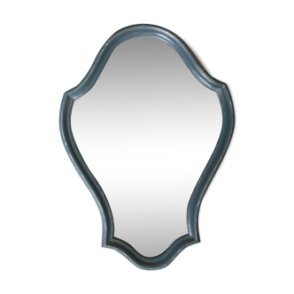 Baroque mirror in louis XV-inspired wood (1960) 50 x70 cm