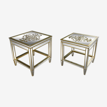 Paires de tables miroir