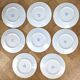Set of 8 Antique Dessert Plates in Paris Porcelain – Tableware V