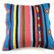 Vintage turkish kilim cushion cover 55x55 cm