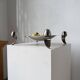 Silver-plated fruit bowl