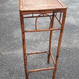 Colonial-style stained bamboo harness