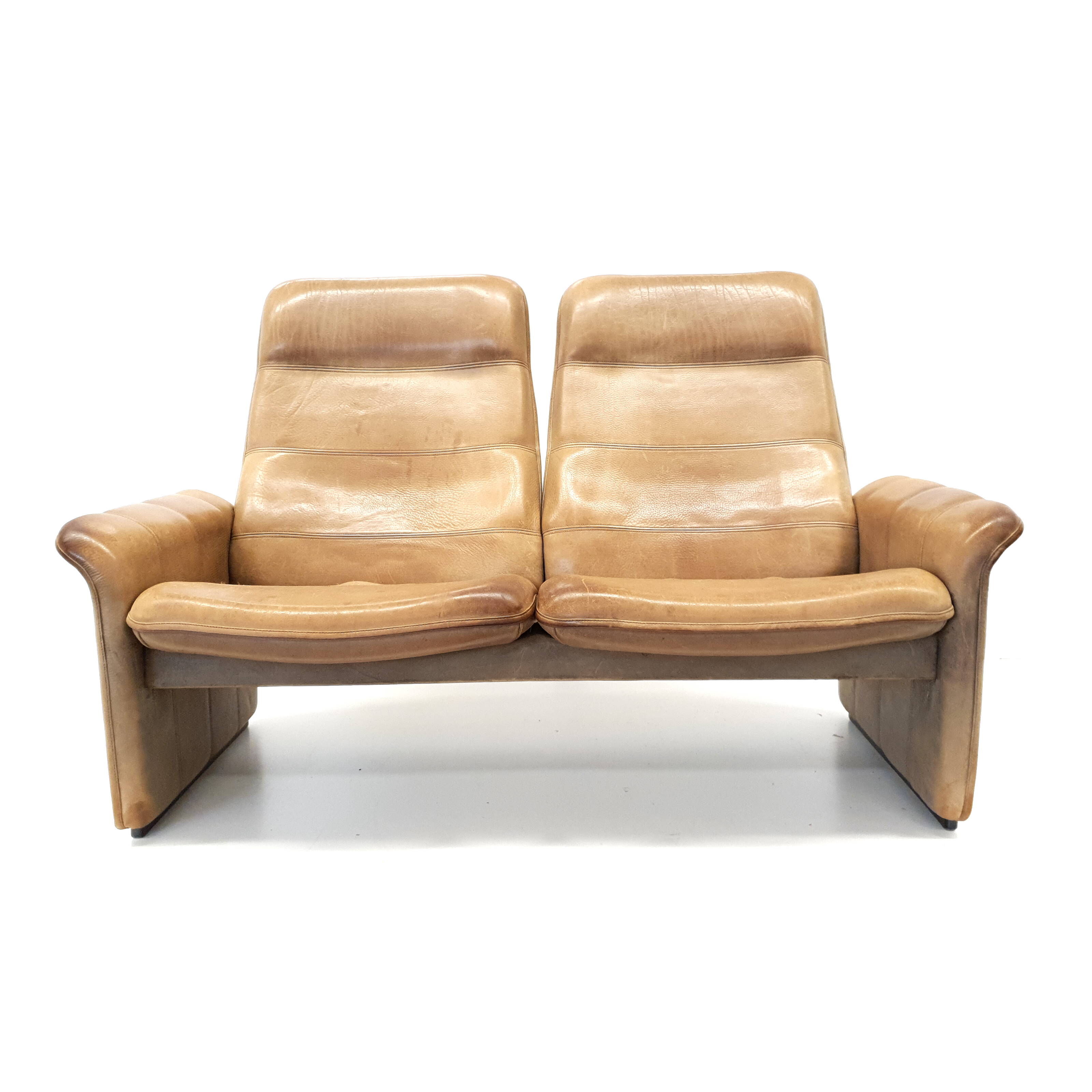 Vintage 2-seater sofa by De Sede Model DS 50 from the 1960s