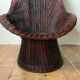 Mid-Century Wicker Armchair