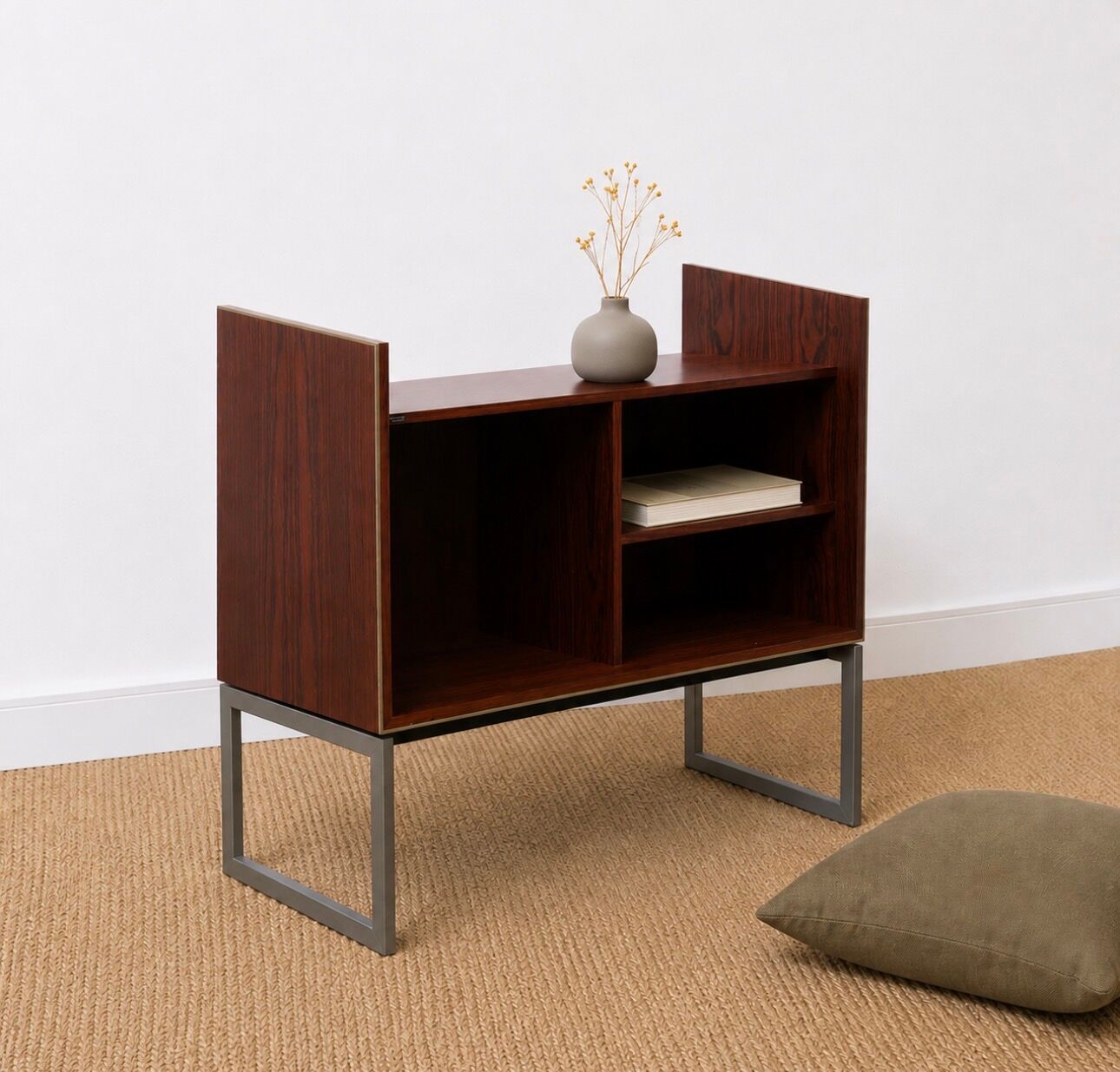 Modernist console design from the 1980s.
