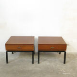 Pair of Marcel Gascoin bedside tables