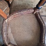 Chaises Médaillon Napoléon III- Cannage fait main