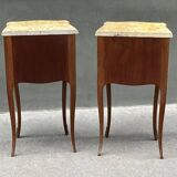 Pair of Louis XV style bedside tables